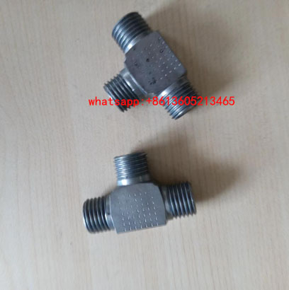 进口摊铺机黄油三通接头9520